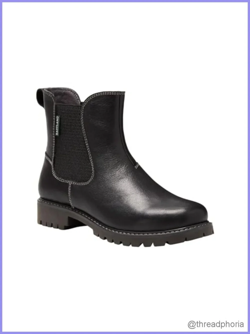Chelsea Boots Leather Memory Foam Ankle Booties
